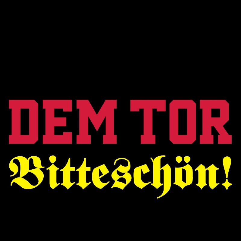 Schiess dem Tor, bitteschön!