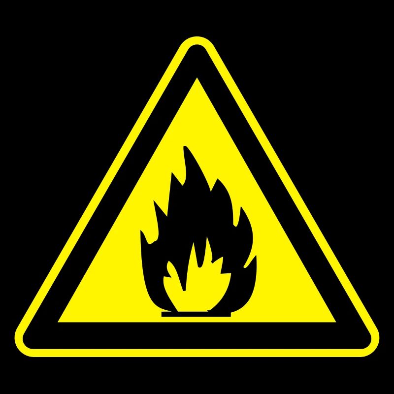 signe inflammable
