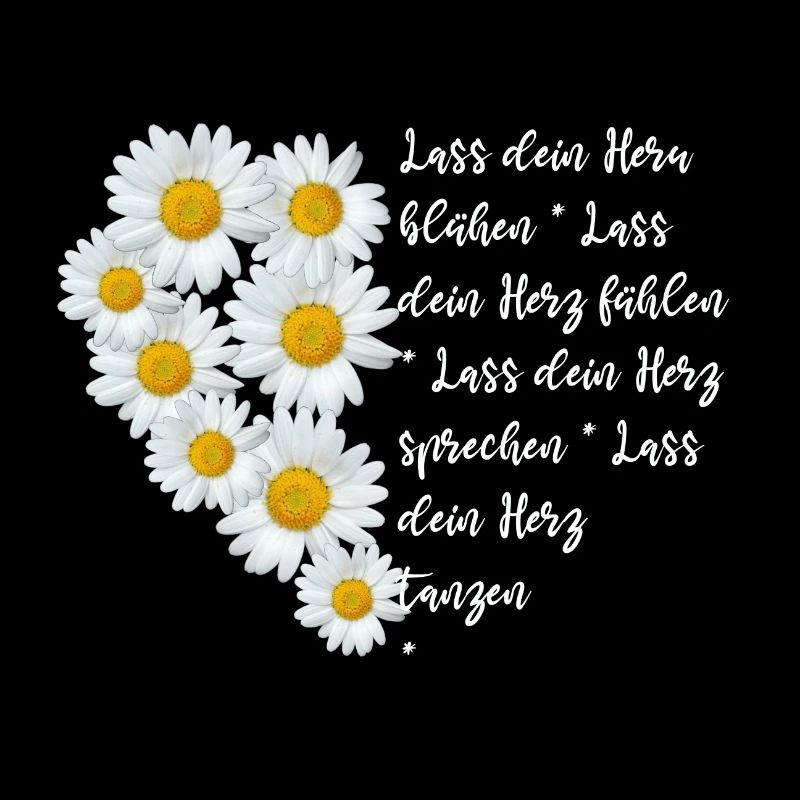 Fais fleurir ton cœur, margerites