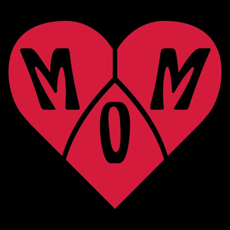 Herz Text Mom
