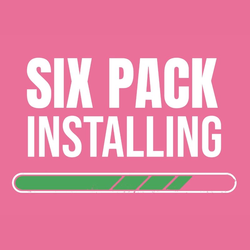 Six Pack Installing - Loading Bar - Muscles