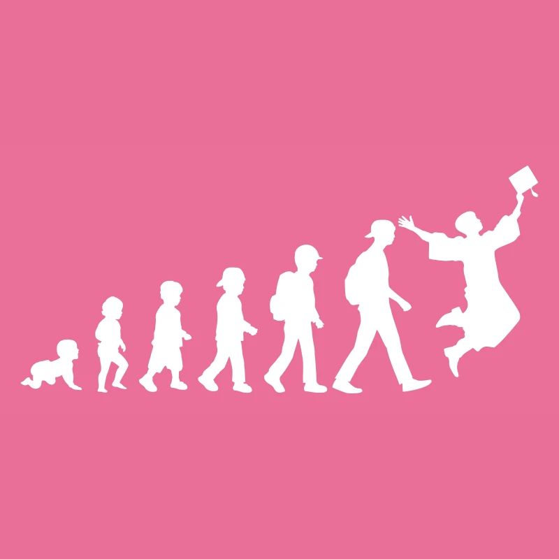 Evolution Schulkind Abiturient