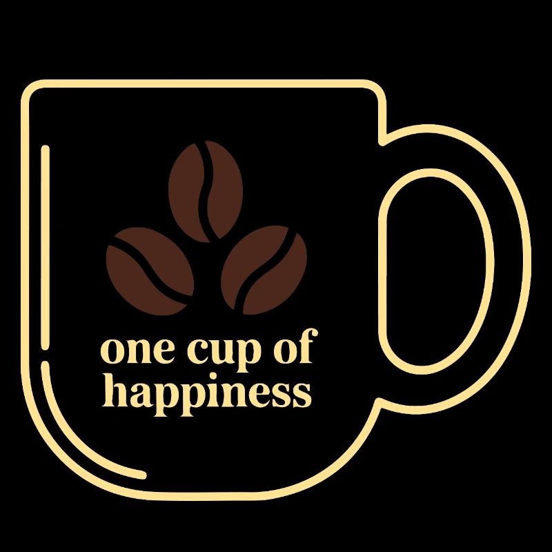 KAFFEETASSEN, EINE TASSE HAPPINES 01