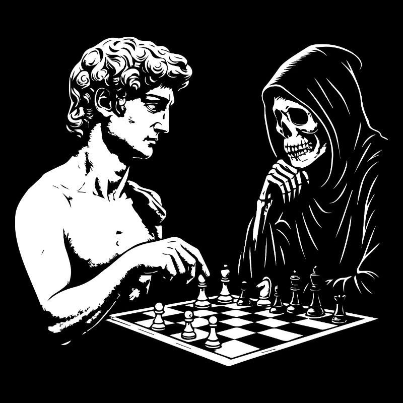 David Michel-Ange joue aux échecs avec la mort