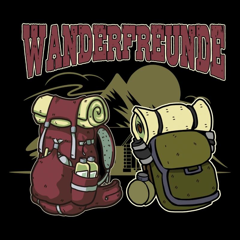 Wandern mit Freunden
