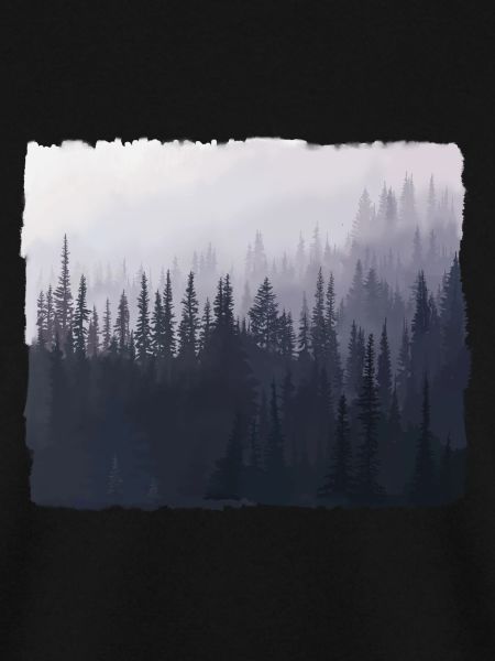 Waldlandschaft in den Bergen