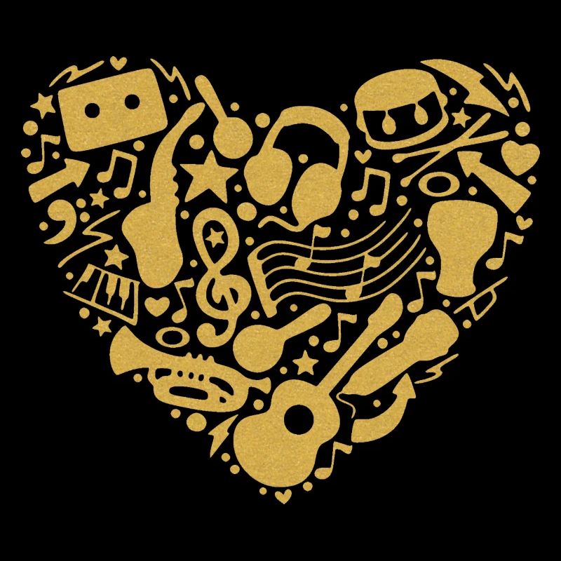 Musikherz byseehasdesign