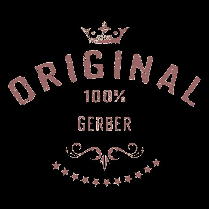 Original 100 Prozent Gerber - RAHMENLOS red