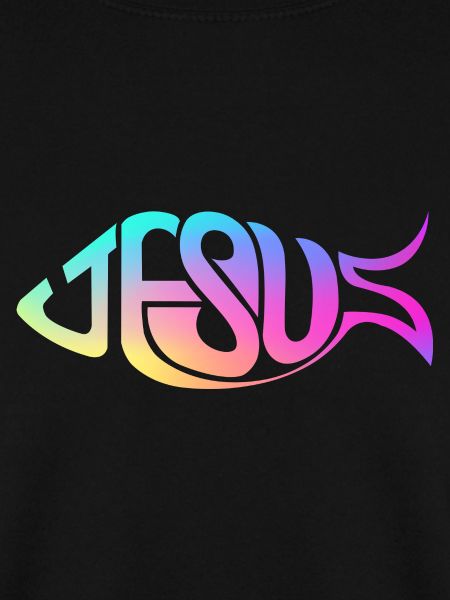 Jesus Fisch Regenbogen