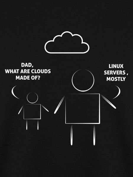 Vater und Sohn Linux