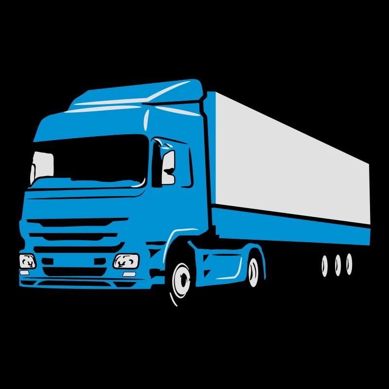 Route de camion camion
