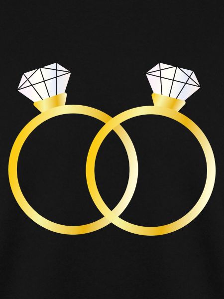Two diamond rings