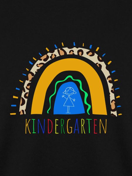 Kindergarten Leopard Regenbogen