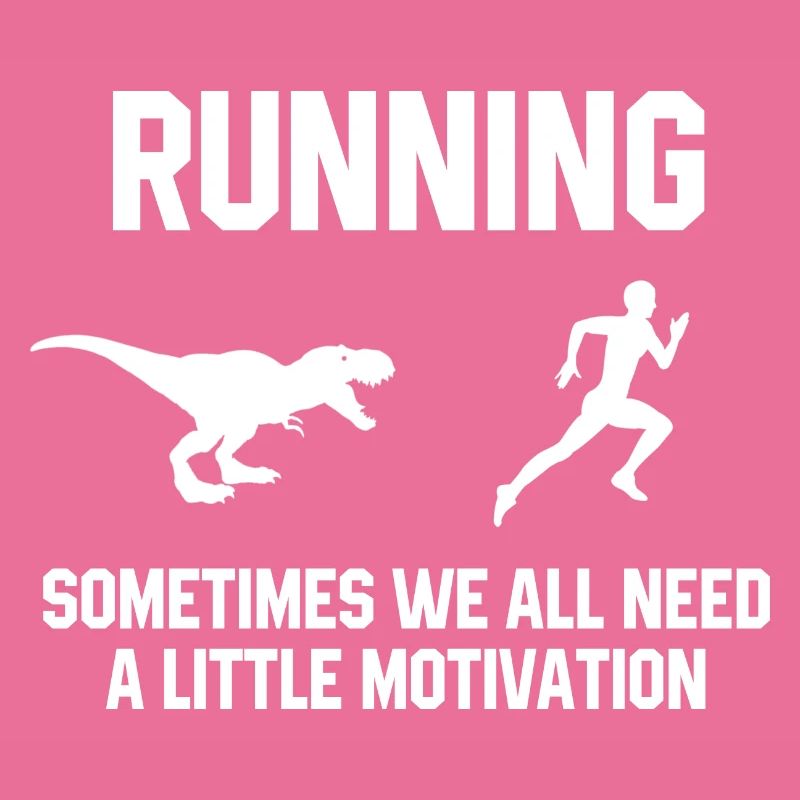 Motivation de course Raptor Chase Drôle de dinosaure
