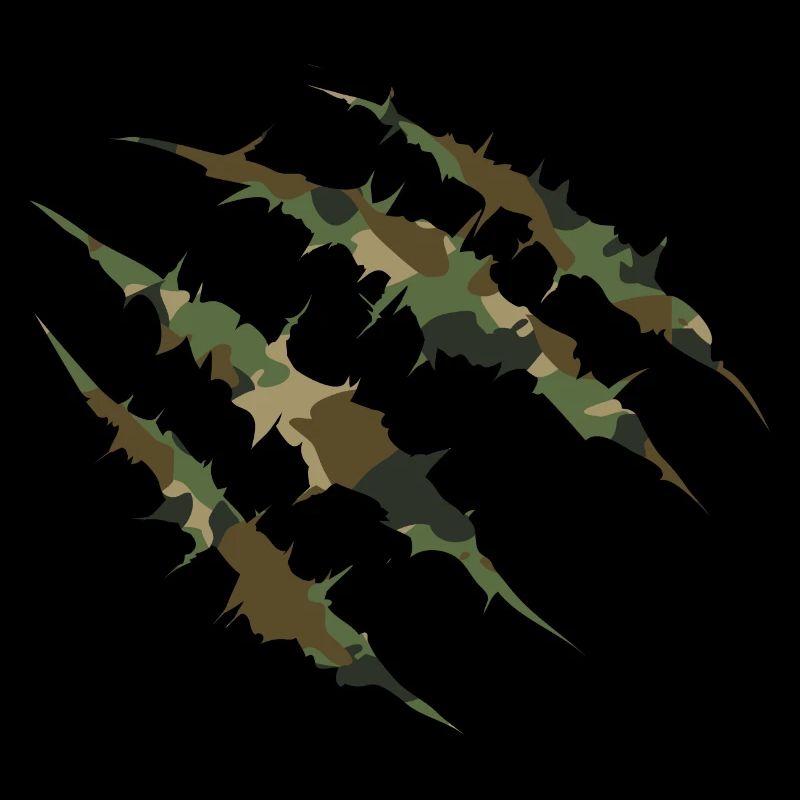Combat Klauen - Camouflage Militär