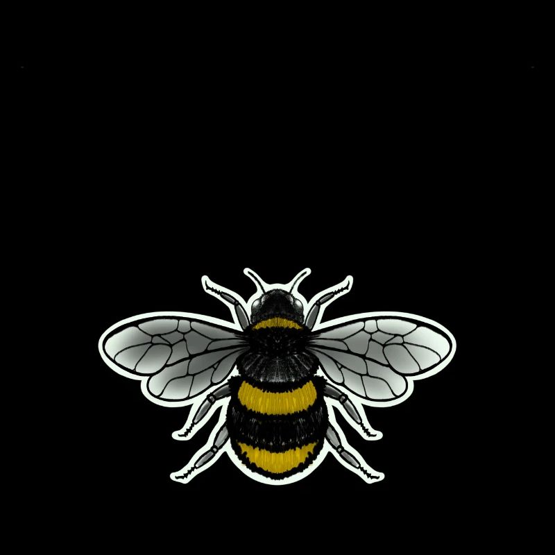 Hummel schwarz gelb