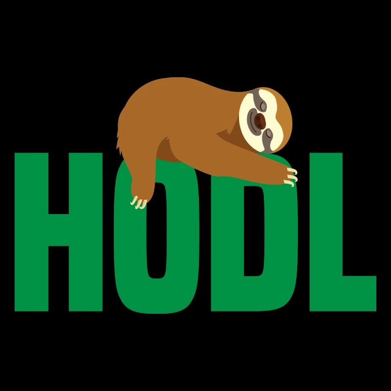 Fautier mit Bitcoin, Hodl