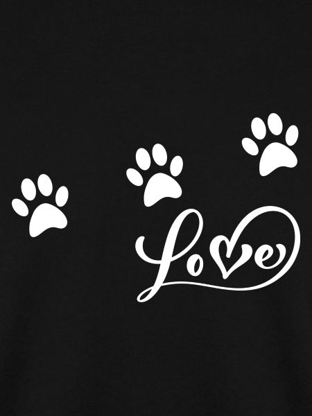 Tierliebhaber-Design mit Pfoten