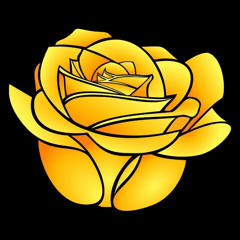 Gelbe Rose
