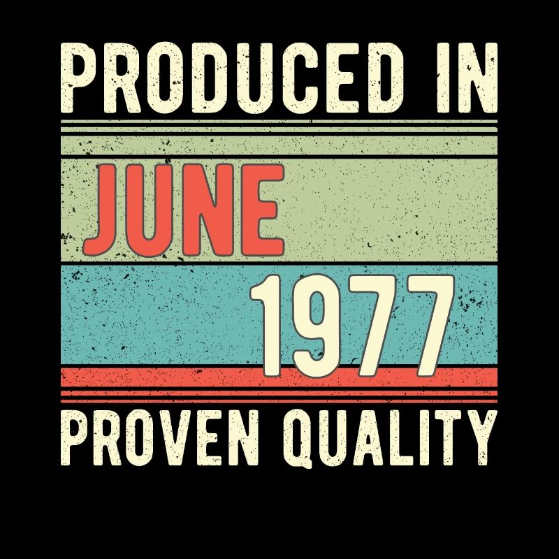 Geburtstag Juni 1977 PRODUCED IN