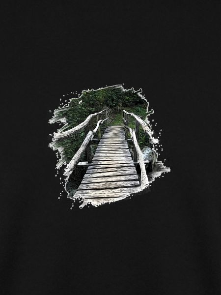 Holzbrücke