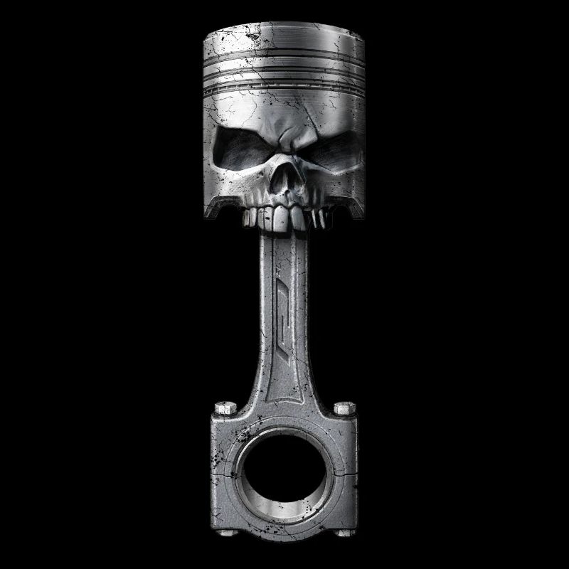 Totenkopf Kolben