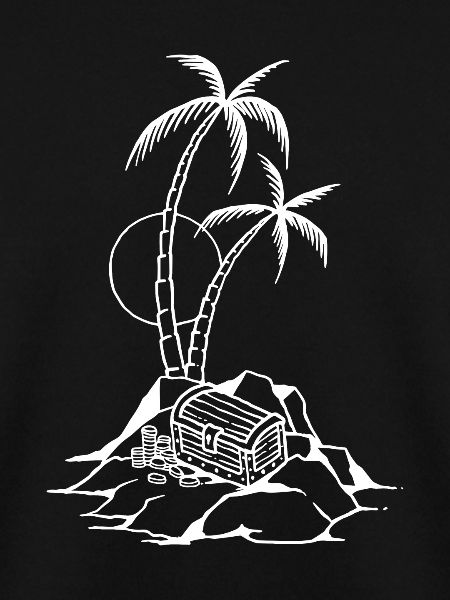 Insel mit Schatz
