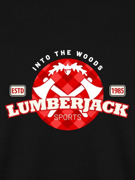 lumberjack karomuster im kreis