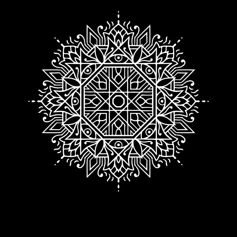 Mystisches Mandala