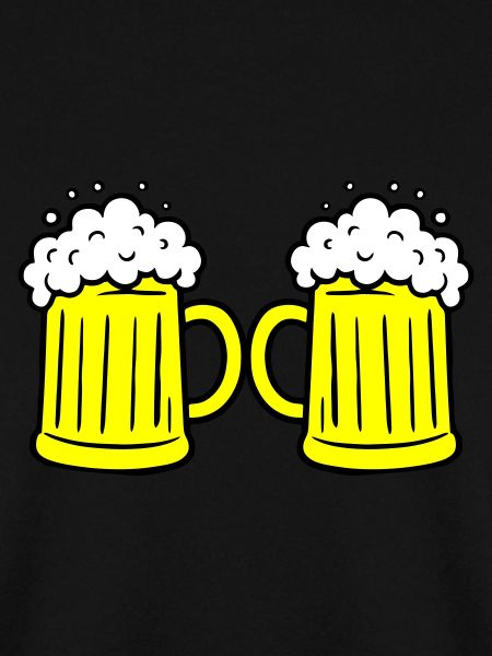 Bierglas Anstoßen