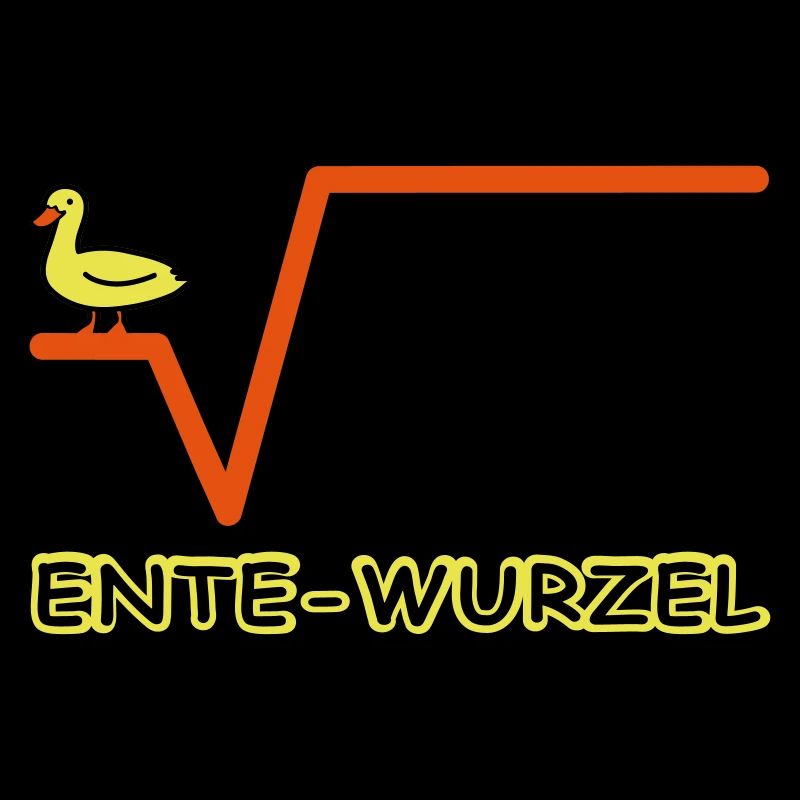 Ente Wurzel Farbig