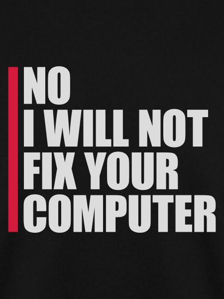 not fix your computer