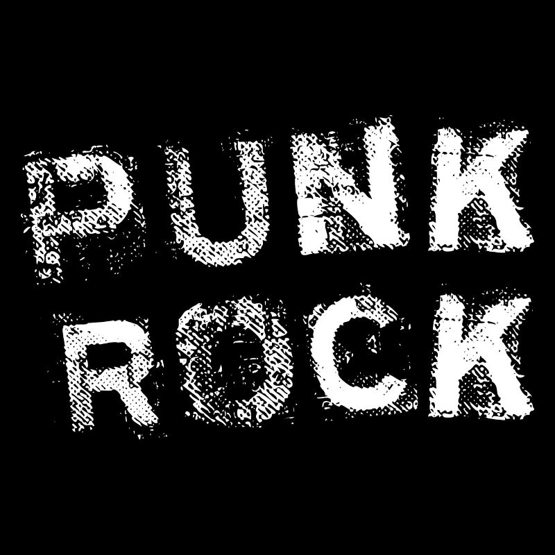 punk rock bold text