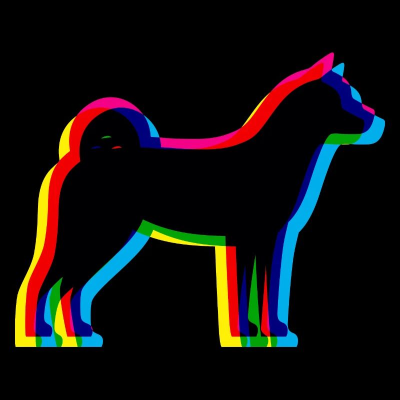CMYK Akita