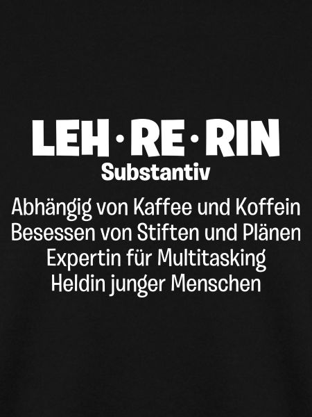 Lehrerin Substantiv Expertin, Heldin