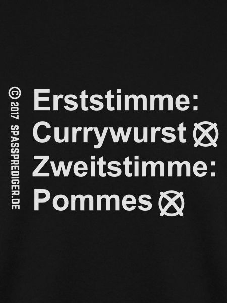 Erststimme Currywurst