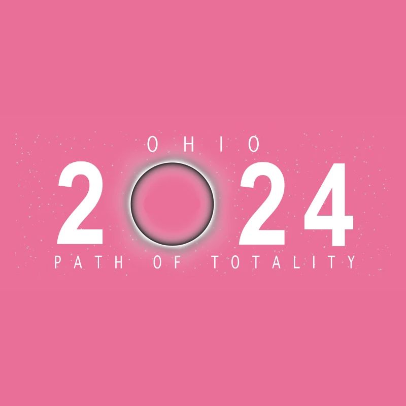 Eclipse de Soleil Ohio 8 avril 2024