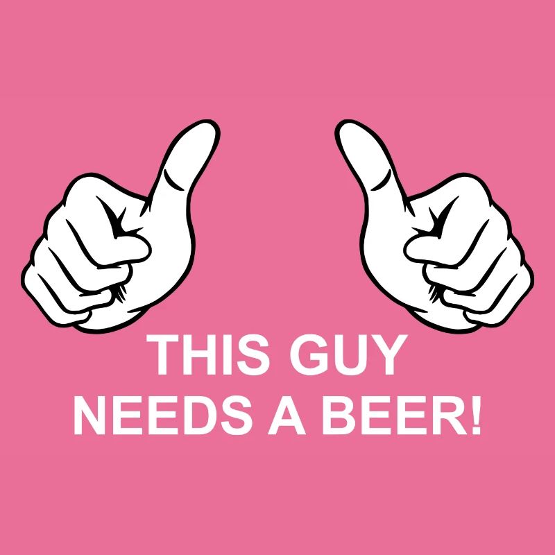 This guy needs a beer!