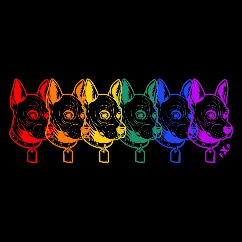 FxP Puppy Rainbow Pride