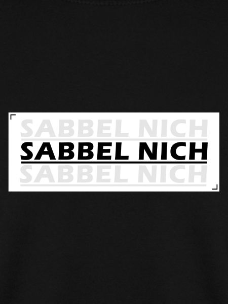 Sabbel nich