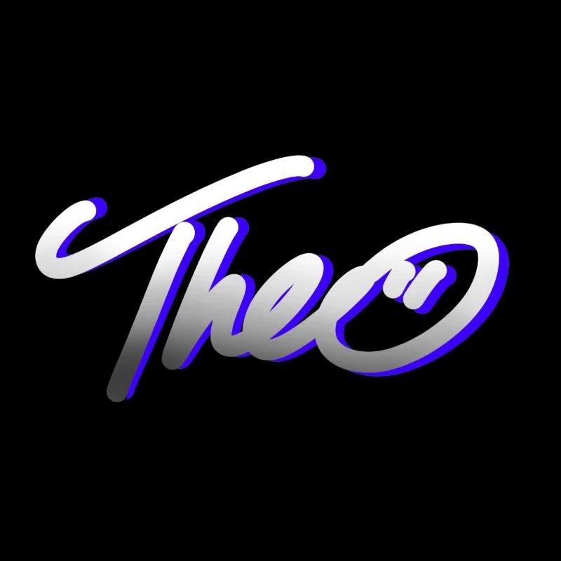 theo graffiti schrift