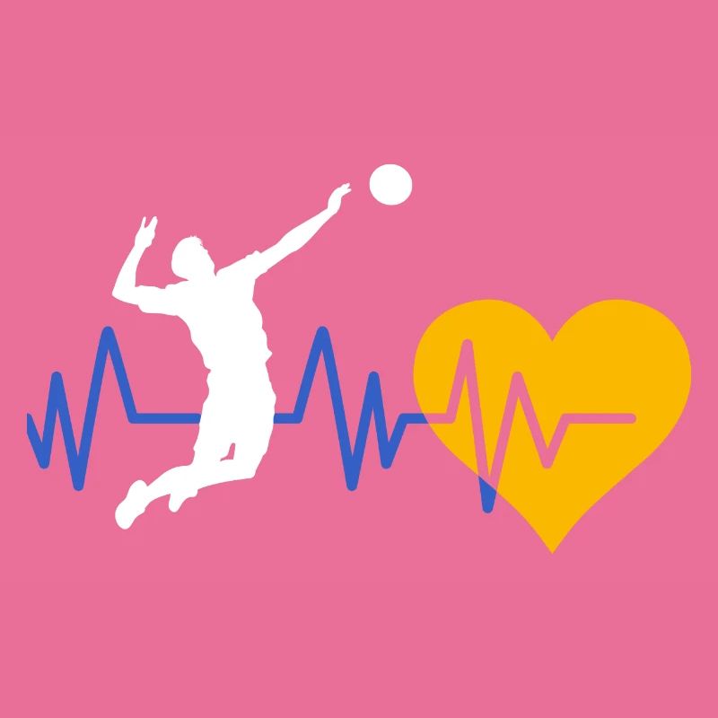Herzschlag Volleyball