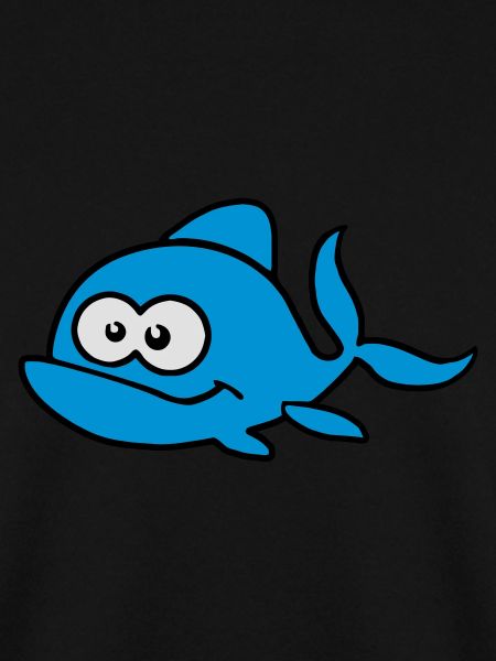 Süßer Fisch mit Glubschaugen.
