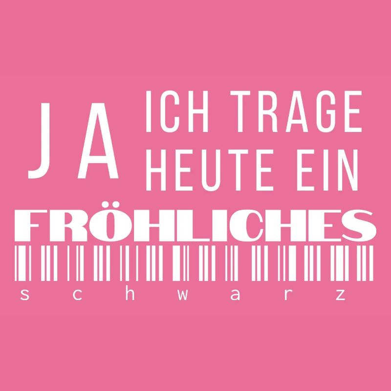 fröhliches schwarz