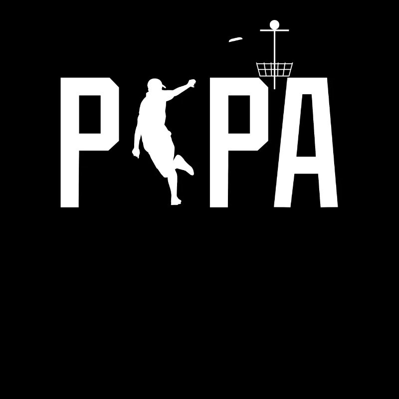 Discgolf Spieler T-Shirt Geschenk Disk Golf Papa