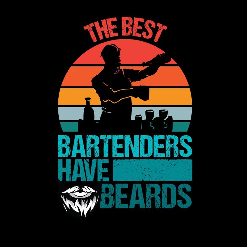 The Best Bartenders Have Beards Shirt Gift