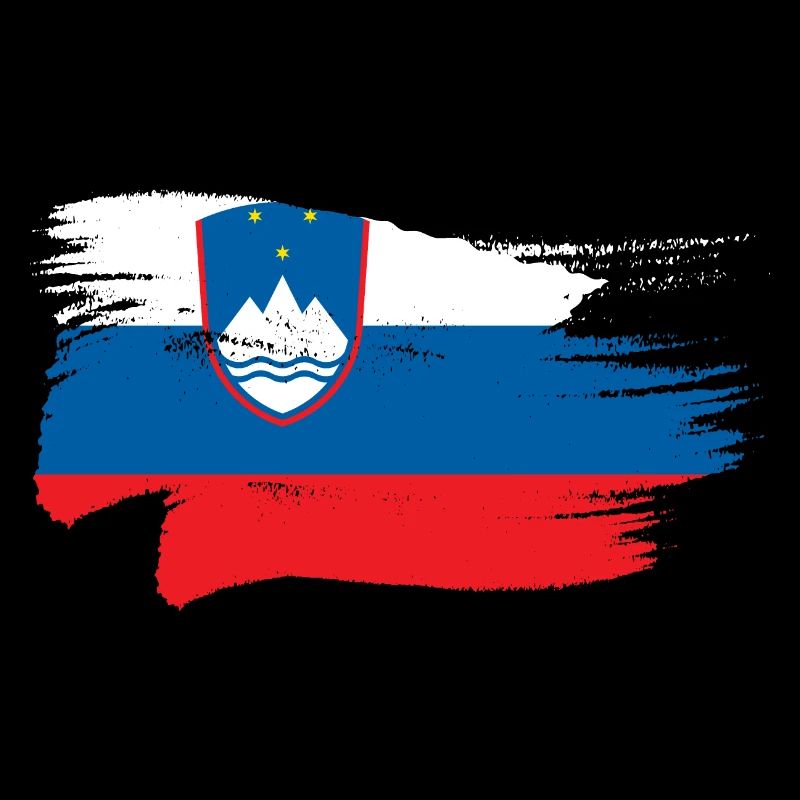 Slovénie Drapeau des Balkans Drapeau slovène Vintage