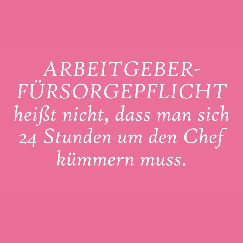 Arbeitgeberfürsorgepflicht