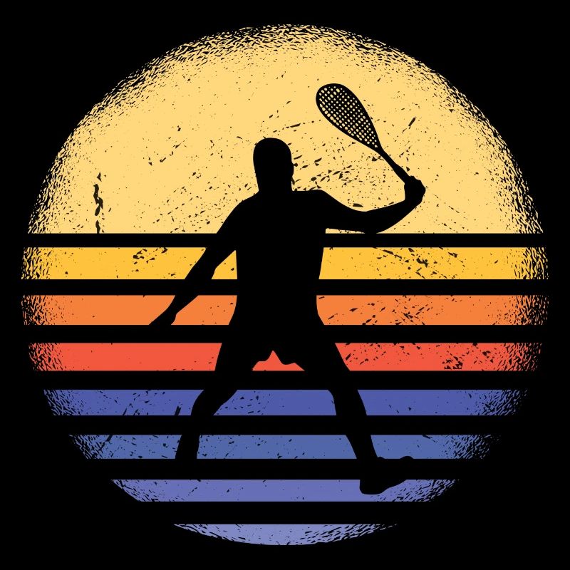 Sport Retro Sunset Squash