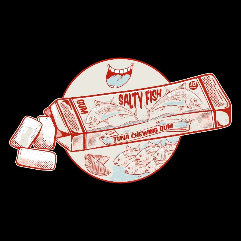 Tuna Fish flavour bubblegum